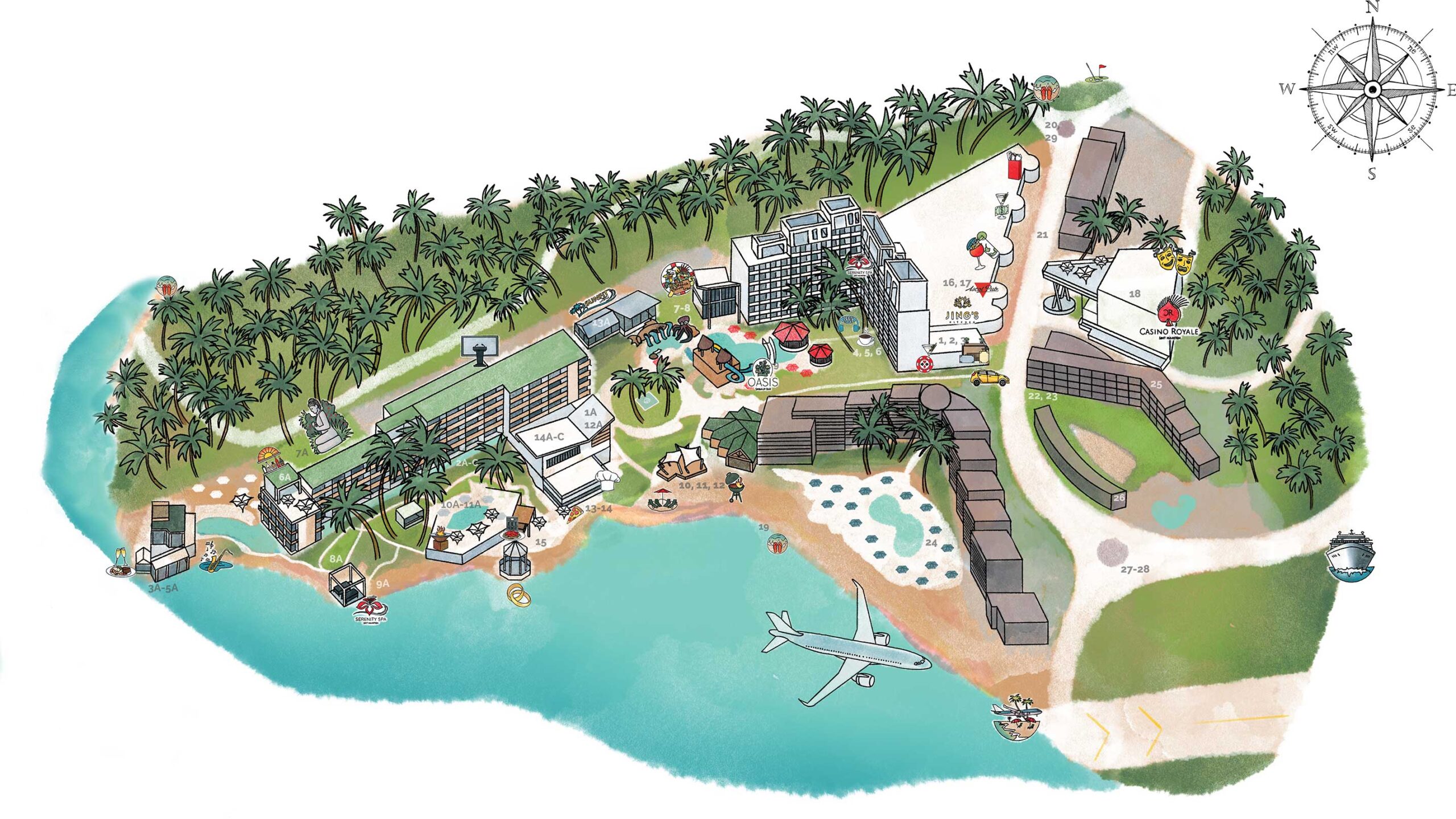 resort_map-small st maarten resort map