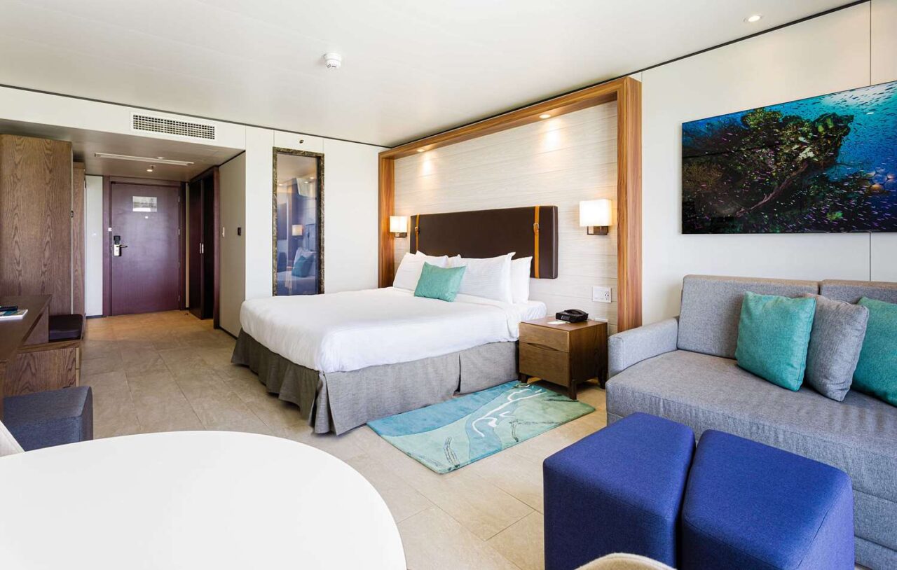 Guest rooms at sonesta maho beach resort in st maarten