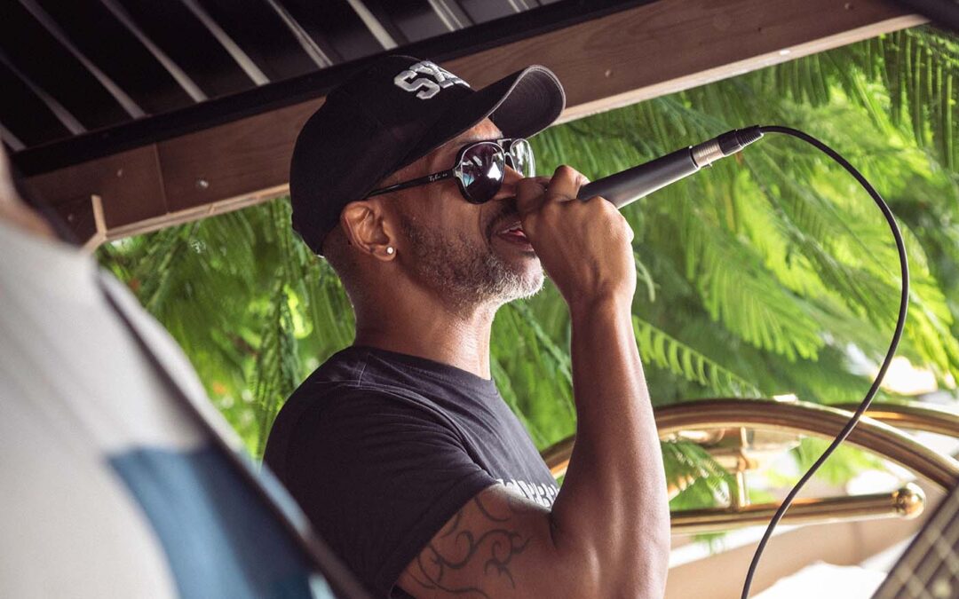 Poolside Live Music with Magic Singer