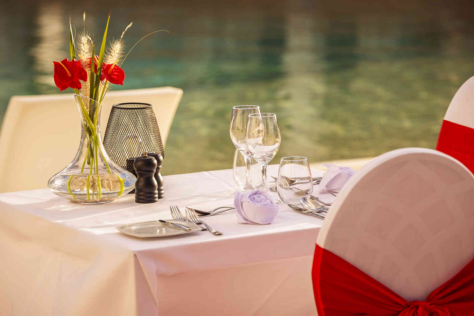 romance dinner in st maarten